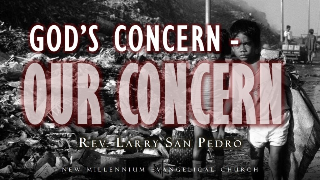 God’s Concern – Our Concern